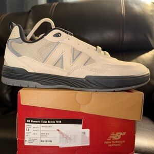 New Balance Numeric Men's Tiago Lemos 808 Sea Salt Black Shoes size 12 Men’s